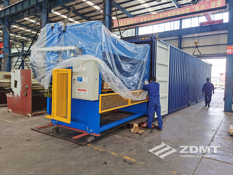 中東疫情沖擊之下，中德剪板機折彎機出口沙特